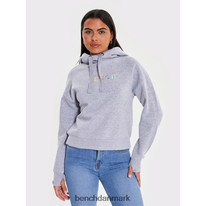 emaline sweat hættetrøje Kvinder grå mergel Bench beklædning R8600103