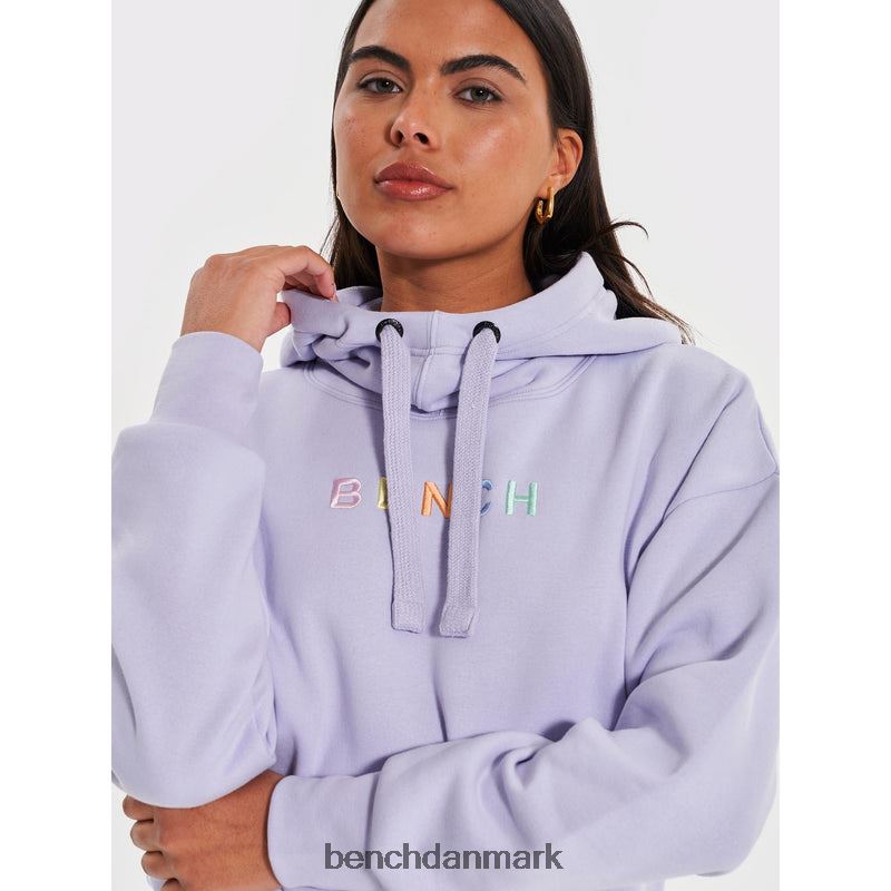 emaline sweat hættetrøje Kvinder lilla Bench beklædning R8600106