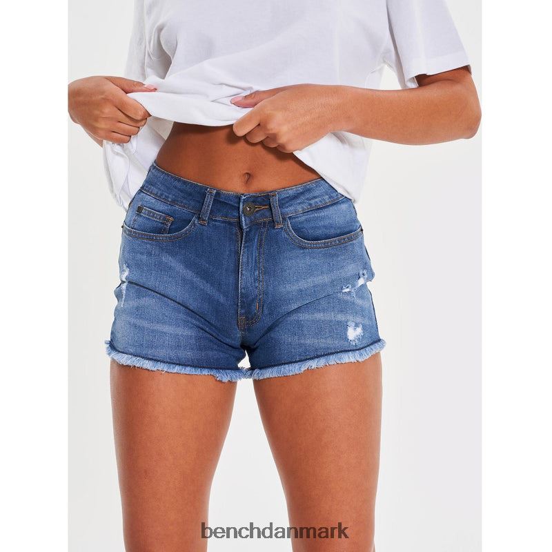 lena denim shorts Kvinder mellemblå Bench beklædning R8600135