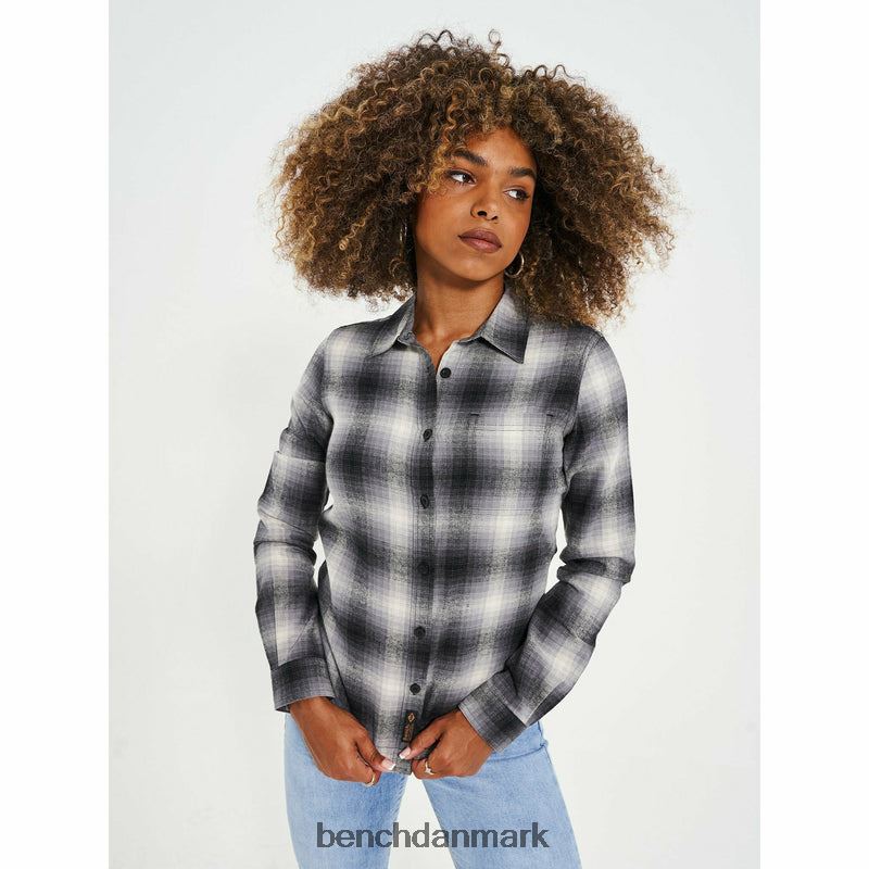 cheviotti flannel skjorte Kvinder skyggetjek Bench beklædning R8600113