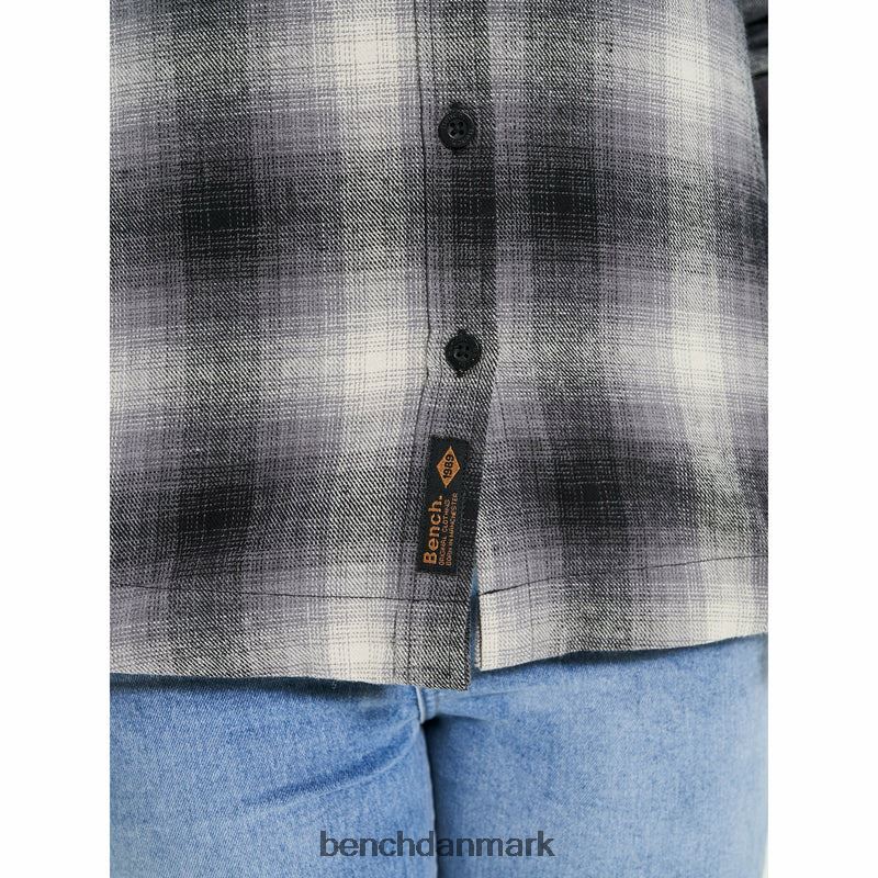 cheviotti flannel skjorte Kvinder skyggetjek Bench beklædning R8600113