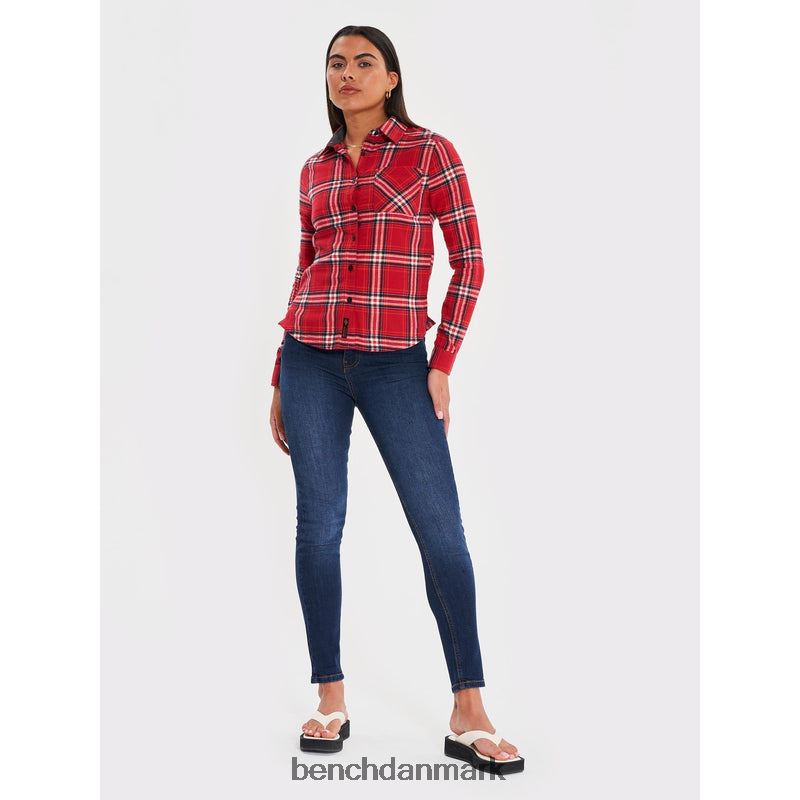 ellamay flannel skjorte Kvinder lyserød Bench beklædning R8600112