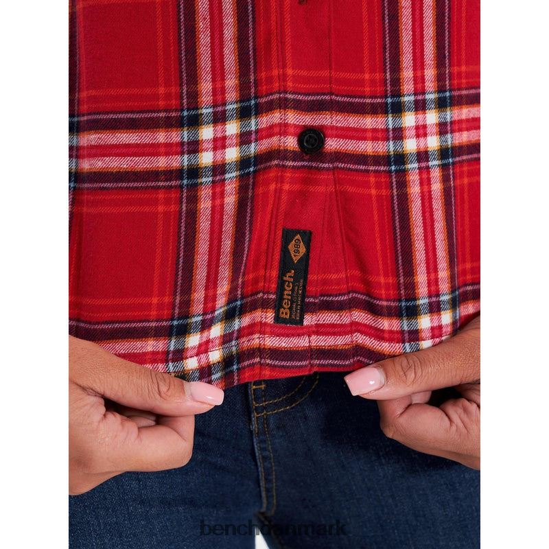 ellamay flannel skjorte Kvinder lyserød Bench beklædning R8600112