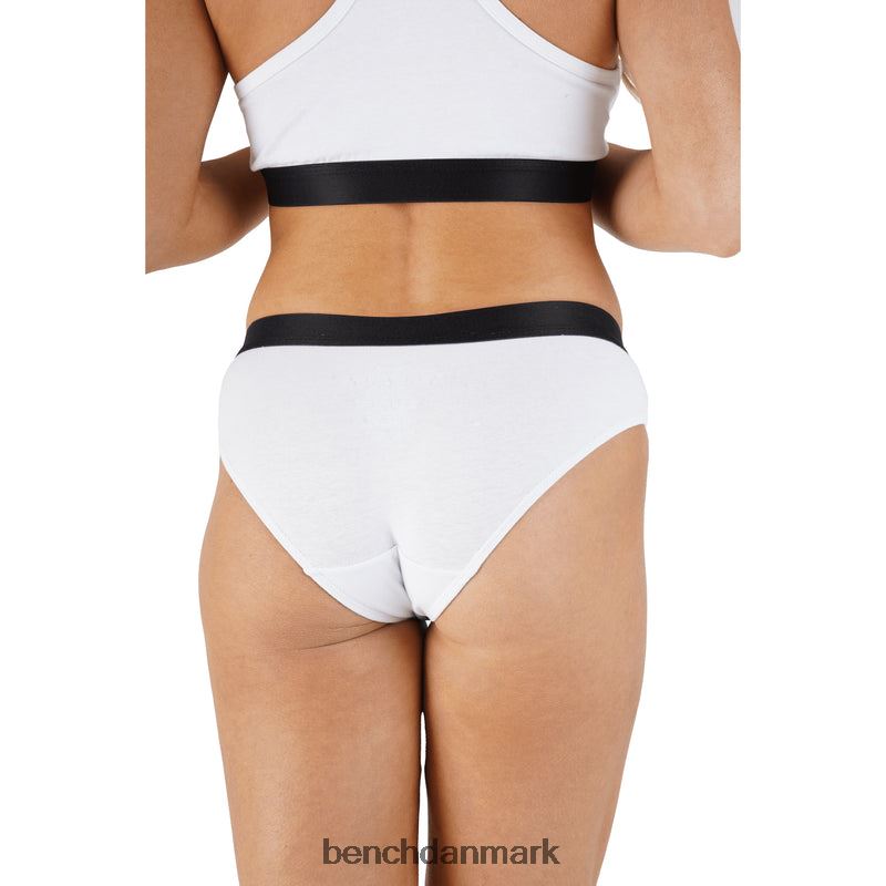 amaya crop top & short sæt Kvinder hvid Bench beklædning R8600142