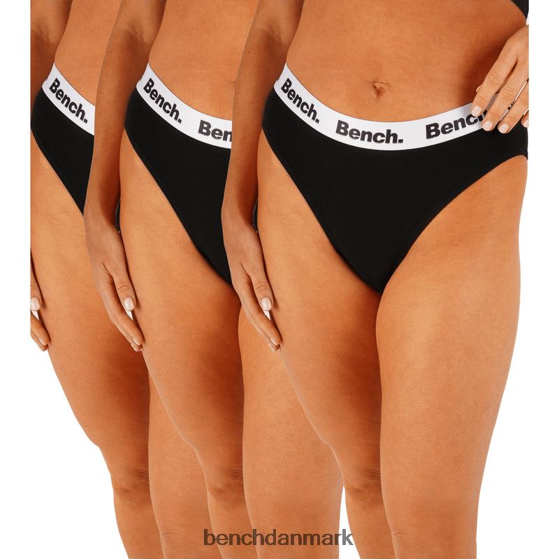 jordana 3 pack high leg trusse Kvinder sort Bench beklædning R8600146