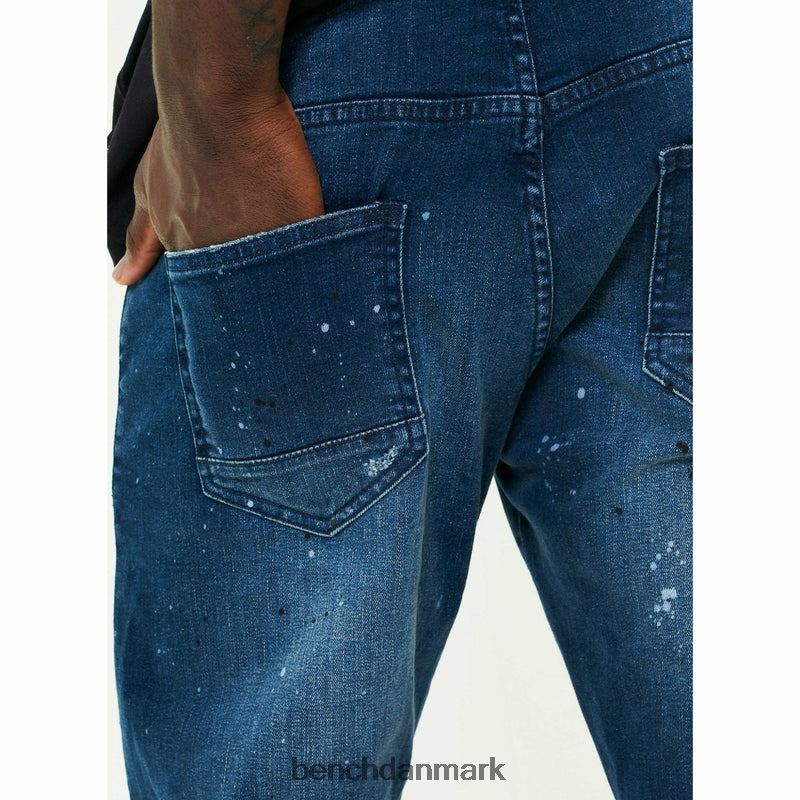 aw-003 slim fit jeans Mænd mellemblå Bench beklædning R860087