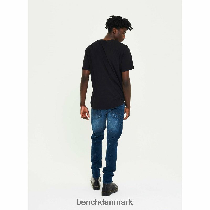 aw-003 slim fit jeans Mænd mellemblå Bench beklædning R860087