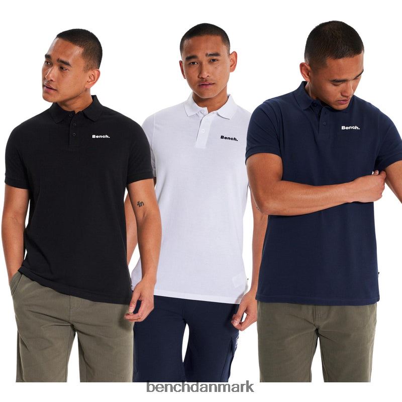 asha 3-pak poloer Mænd assorteret Bench beklædning R86002