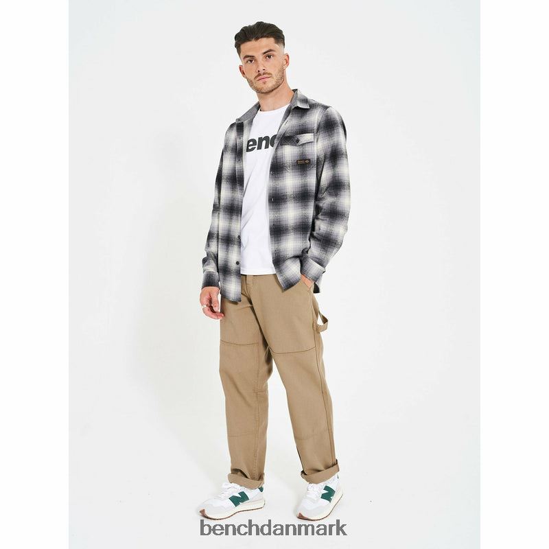 cheviot flannel skjorte Mænd skyggetjek Bench beklædning R860031