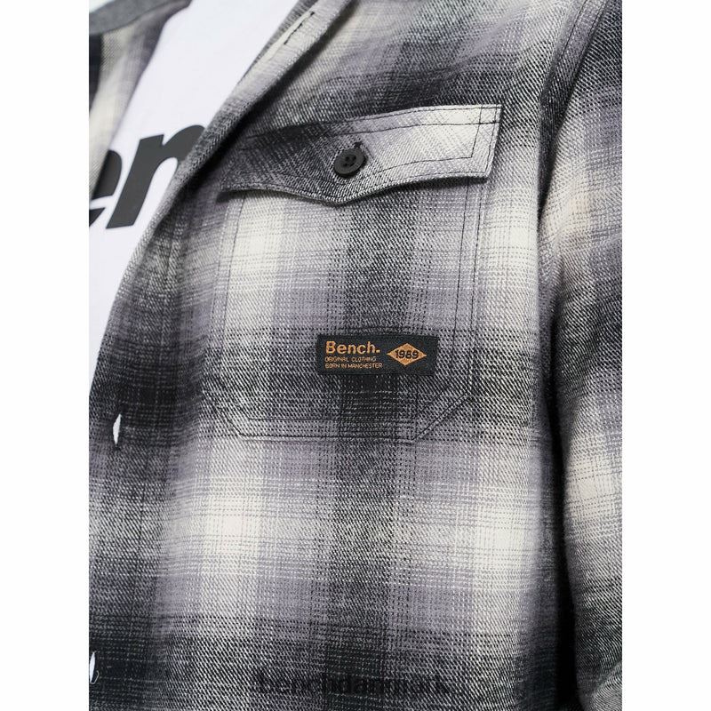 cheviot flannel skjorte Mænd skyggetjek Bench beklædning R860031
