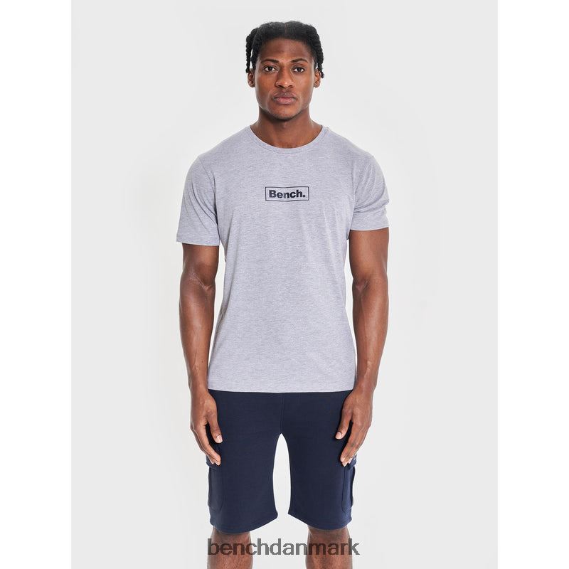 angus bæredygtig t-shirt Mænd grå mergel Bench beklædning R860019