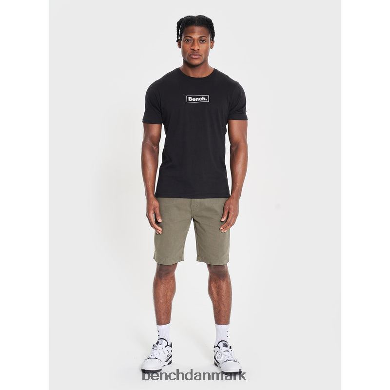 angus bæredygtig t-shirt Mænd sort Bench beklædning R860020