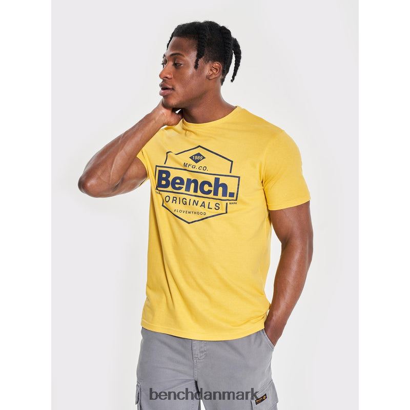 denzo t-shirt Mænd gul Bench beklædning R86007