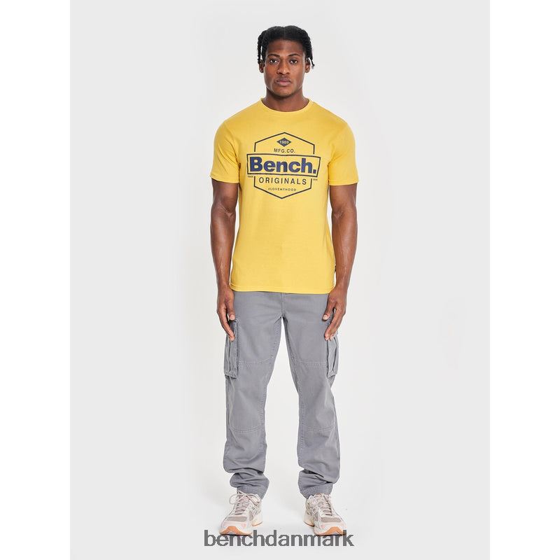 denzo t-shirt Mænd gul Bench beklædning R86007