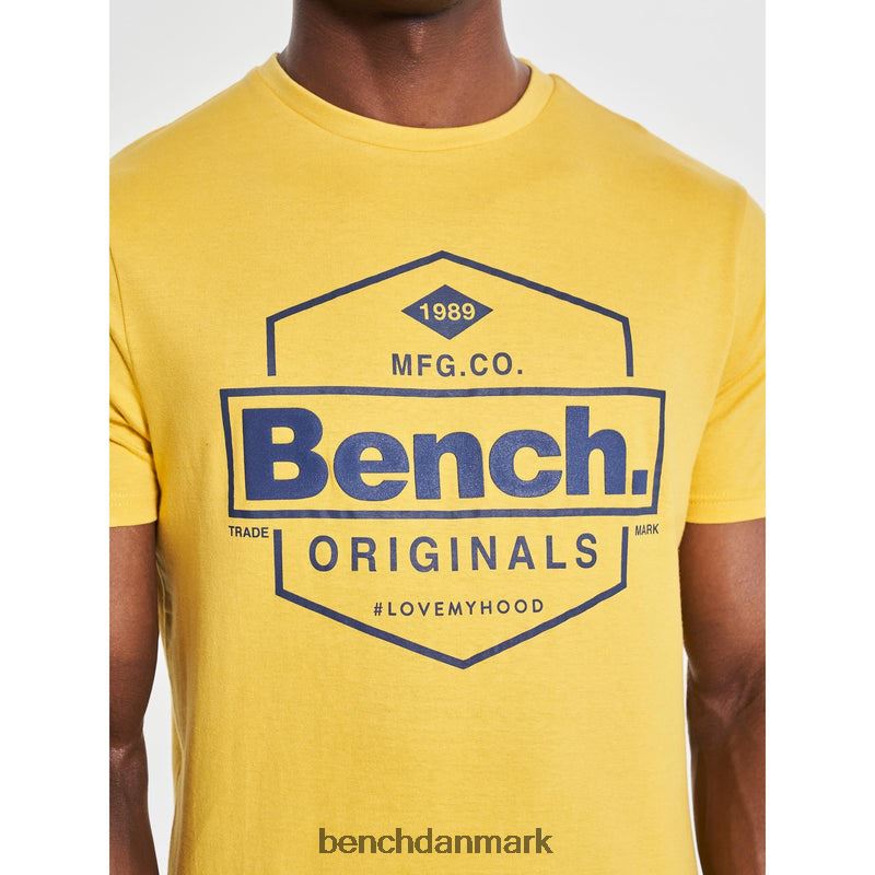 denzo t-shirt Mænd gul Bench beklædning R86007