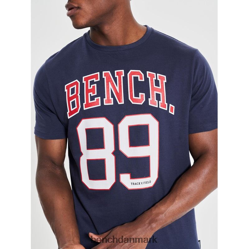 hutter t-shirt Mænd flåde Bench beklædning R860014