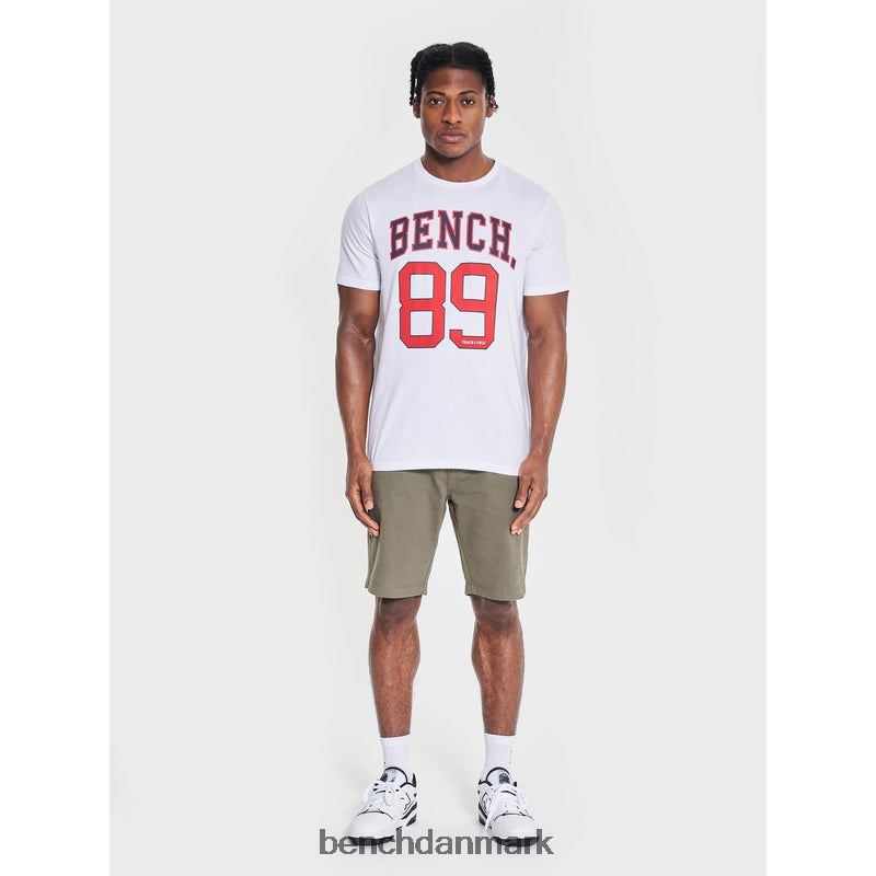hutter t-shirt Mænd hvid Bench beklædning R860016
