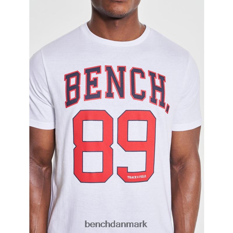 hutter t-shirt Mænd hvid Bench beklædning R860016