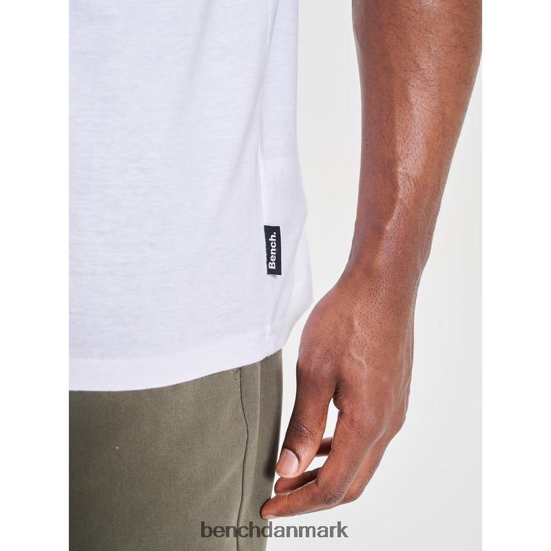 hutter t-shirt Mænd hvid Bench beklædning R860016