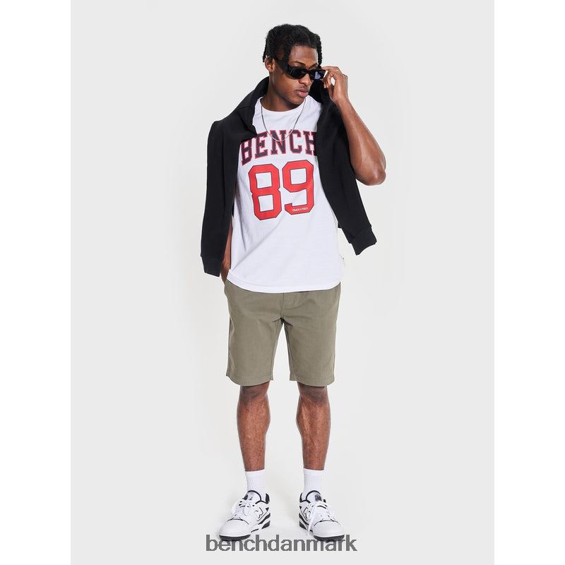hutter t-shirt Mænd hvid Bench beklædning R860016
