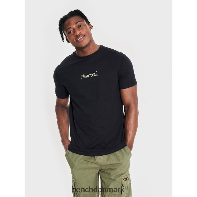 jared t-shirt Mænd sort Bench beklædning R860017