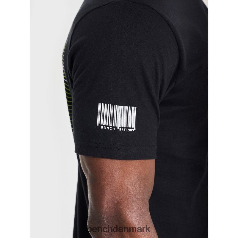 jared t-shirt Mænd sort Bench beklædning R860017