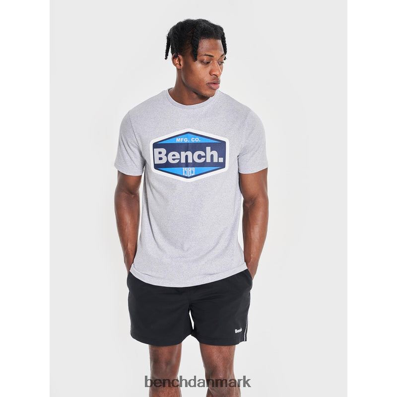 thaniel t-shirt Mænd grå mergel Bench beklædning R86008