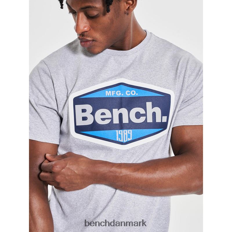 thaniel t-shirt Mænd grå mergel Bench beklædning R86008