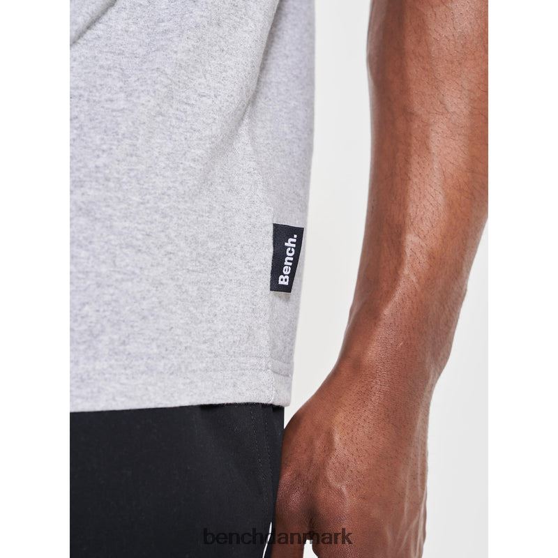 thaniel t-shirt Mænd grå mergel Bench beklædning R86008