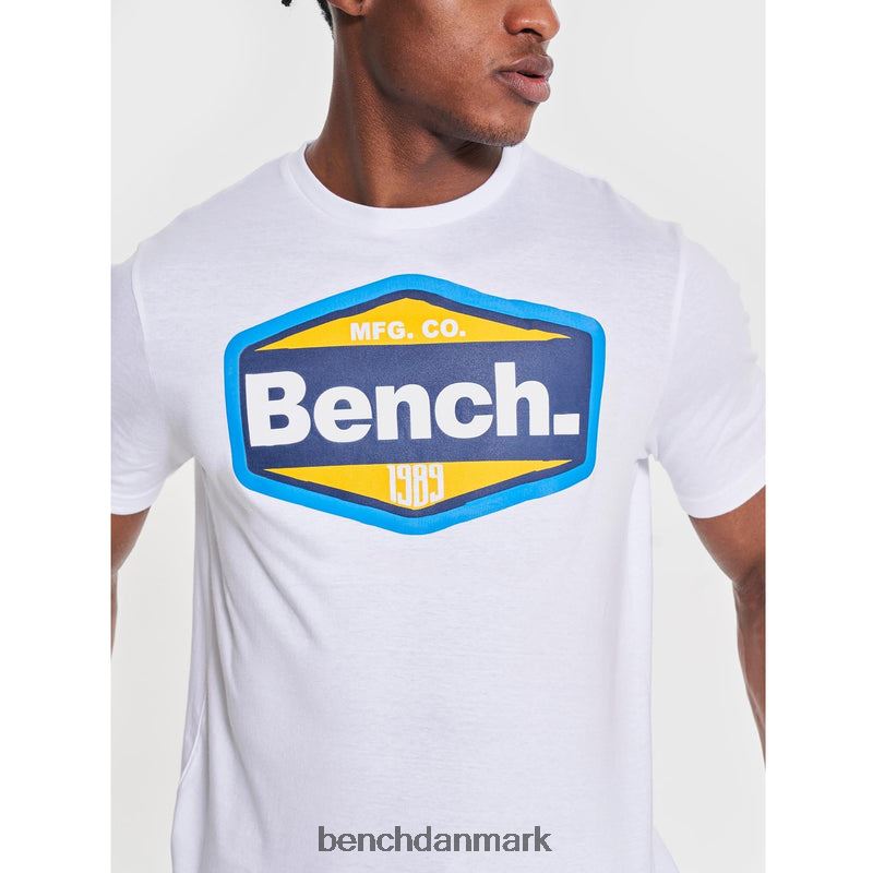 thaniel t-shirt Mænd hvid Bench beklædning R86009