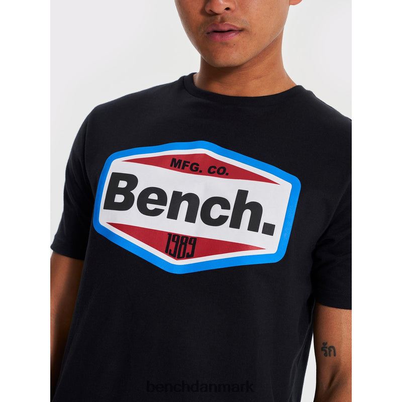 thaniel t-shirt Mænd sort Bench beklædning R860010